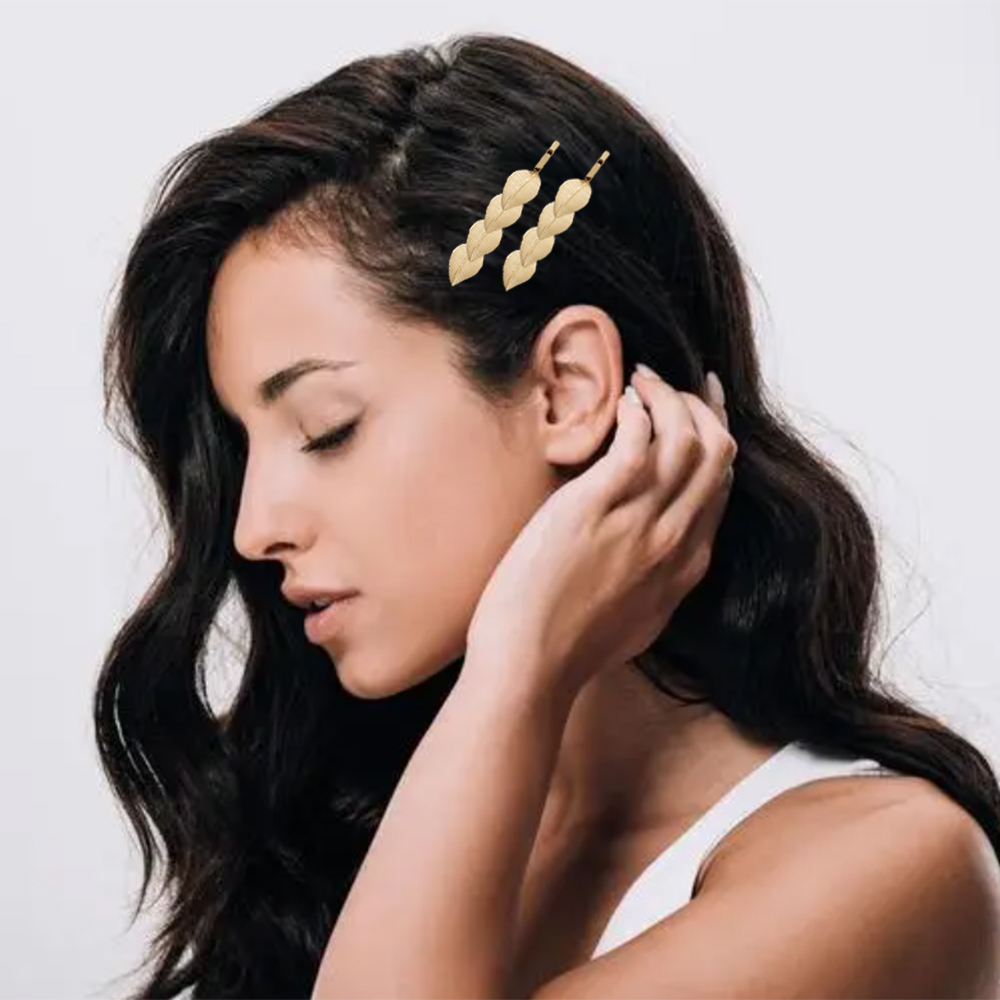Vintage Fashion Wholesale - 2PCS Metal Vintage Hair Pin Clip
