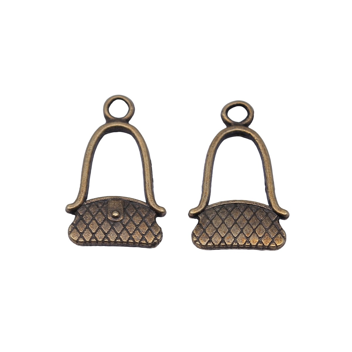 Vintage Fashion Retro Outfit - Retro Mini Fashion Outfit Metal Charms