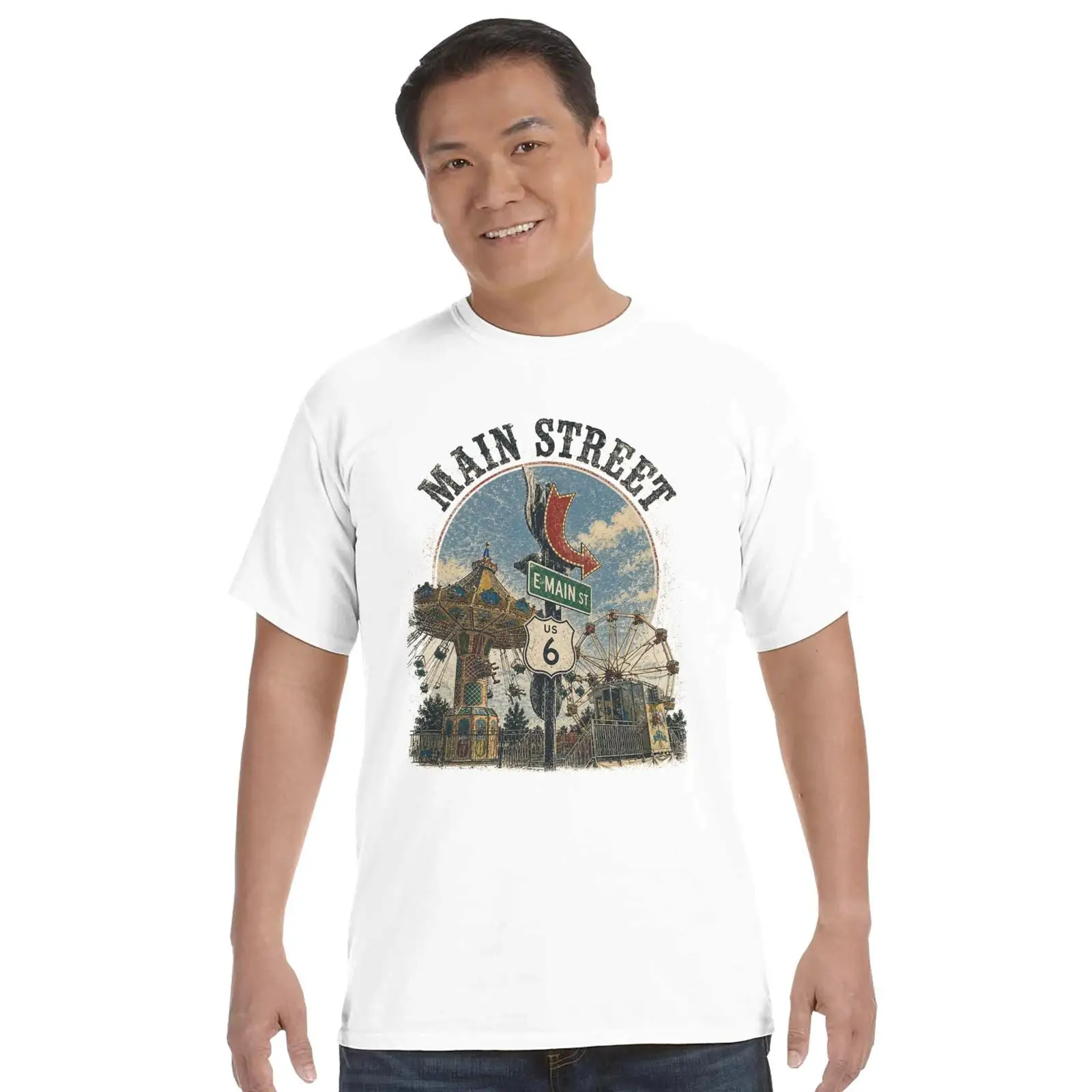 Vintage Fashion Faire - Vintage Main Street Carnival T Shirt