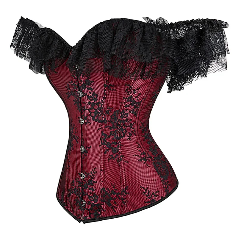 Vintage Fashion Retro Outfit - 2026 Women Retro Style Corset Jacquard