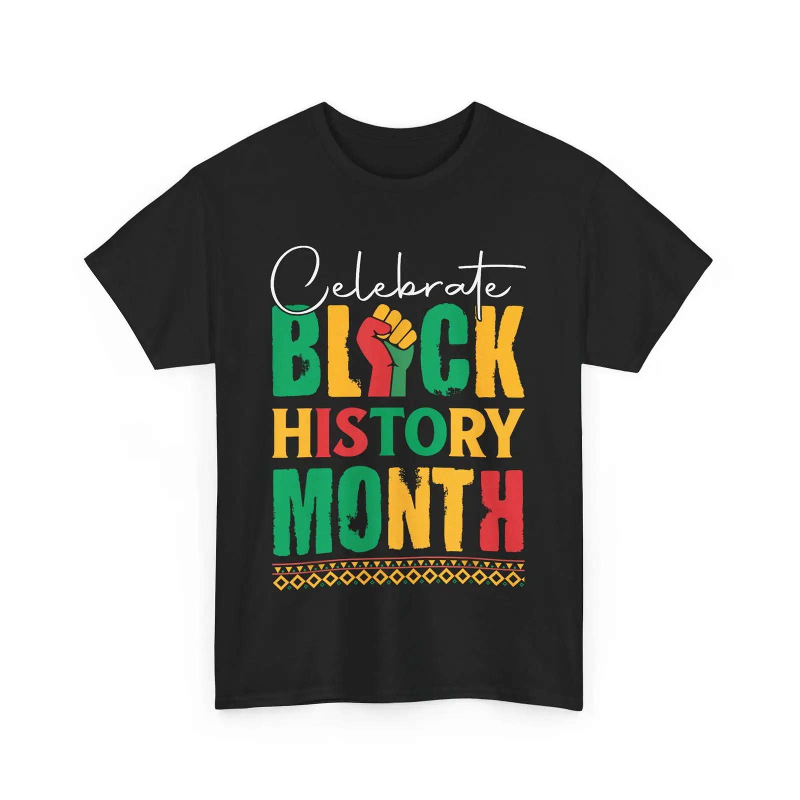 Vintage Fashion History - Celebrate Black History Month T Shirt
