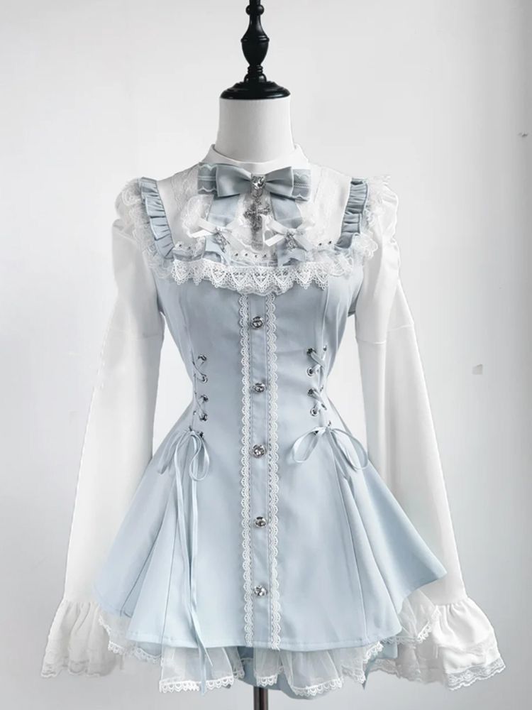 Vintage Fashion Outfit - French Vintage Elegant Fashion Lace 2
