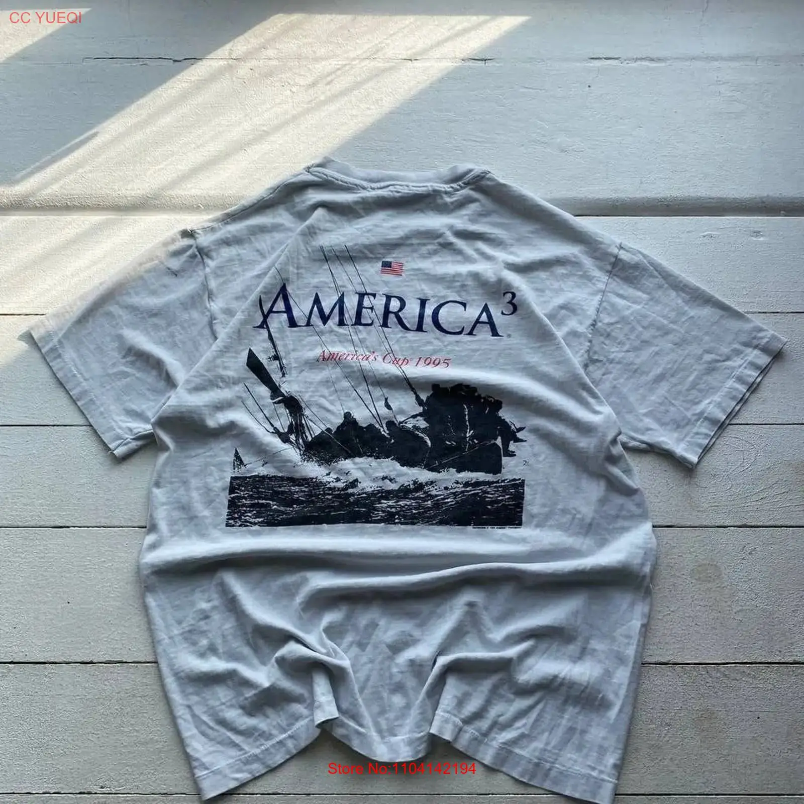 1995 VTG America's Cup A3 T Sh - Vintage Fashion Archive review and price