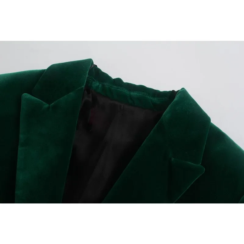 Elegant Velvet Women Blazer Fa - Velvet Blazer Vintage review and price