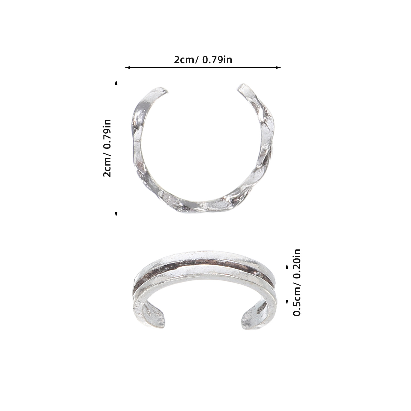 12Pcs Adjustable Vintage Fashi - Vintage Fashion Rings For Women review and price