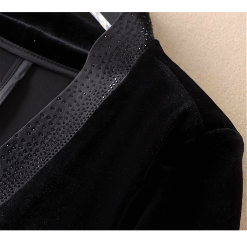 Autumn Winter Big Size Vintage - Velvet Blazer Vintage review and price