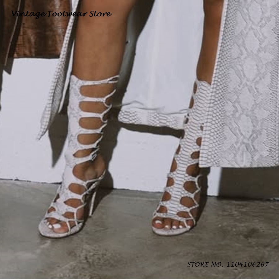 Python Pattern Cut-out Gladiat - Vintage Fashion Patterns review and price