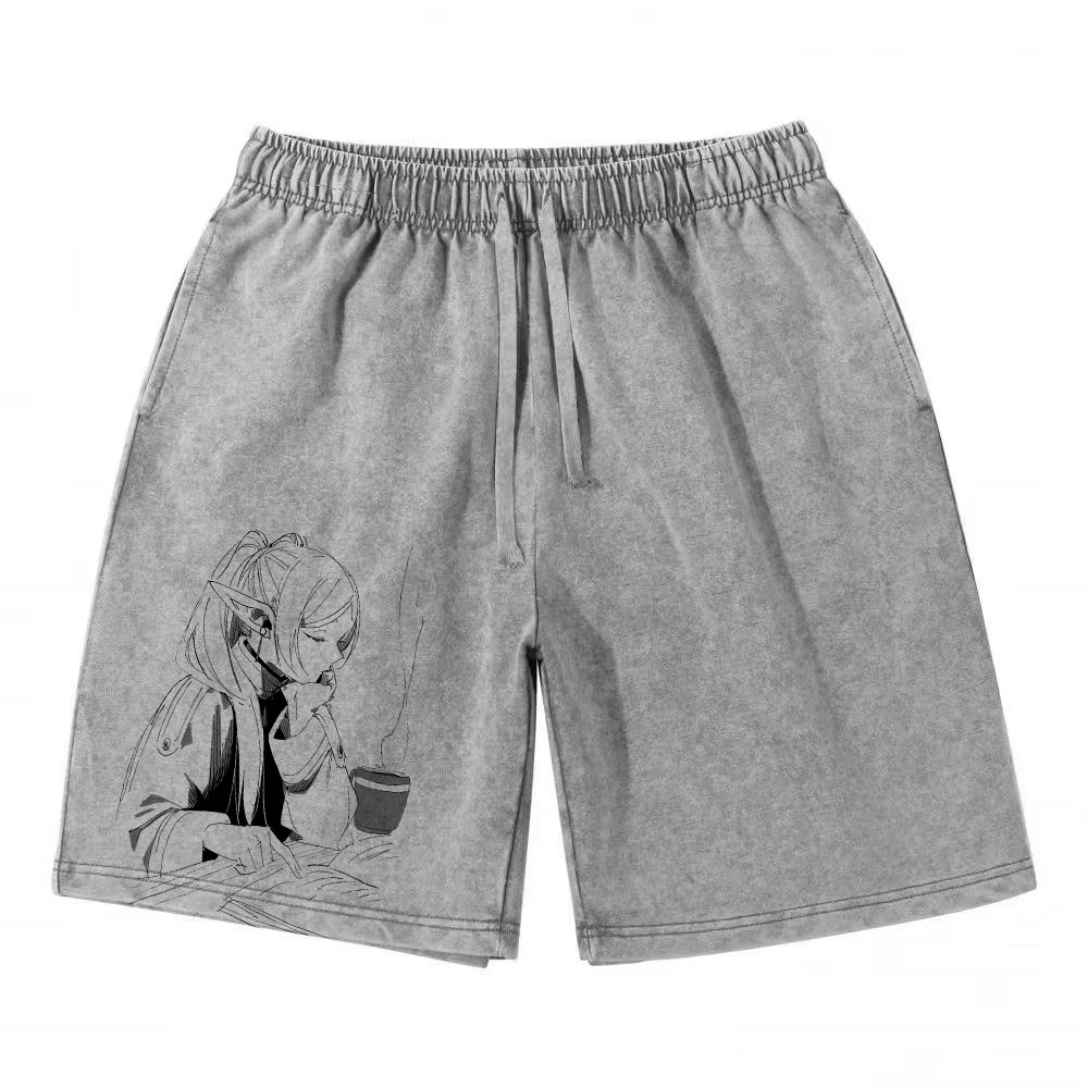 Anime Frieren Shorts Vintage W - Vintage Fashion Model review and price