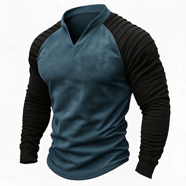 Vintage Distressed Henley Ragl - Vintage Fashion For Men review and price