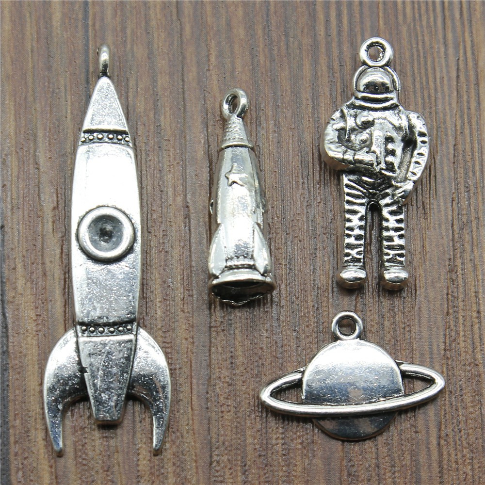 10pcs Charms Rocket Antique Si - Vintage Fashion Wholesale review and price