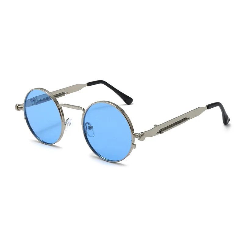 Vintage Metal Frame Round Sung - Vintage Fashion Female review and price