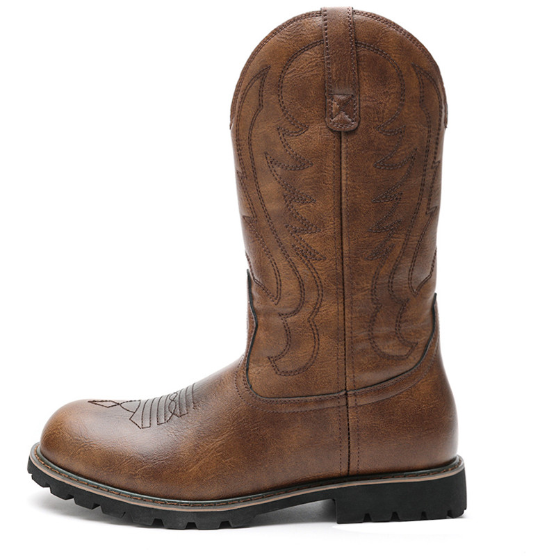 Large Size 48 Men's Boots Clas - Vintage Fashion For Men review and price