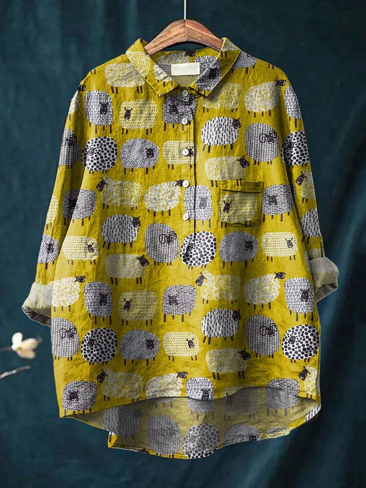 Vintage Lovely Sheep Art Patte - Vintage Fashion Patterns review and price