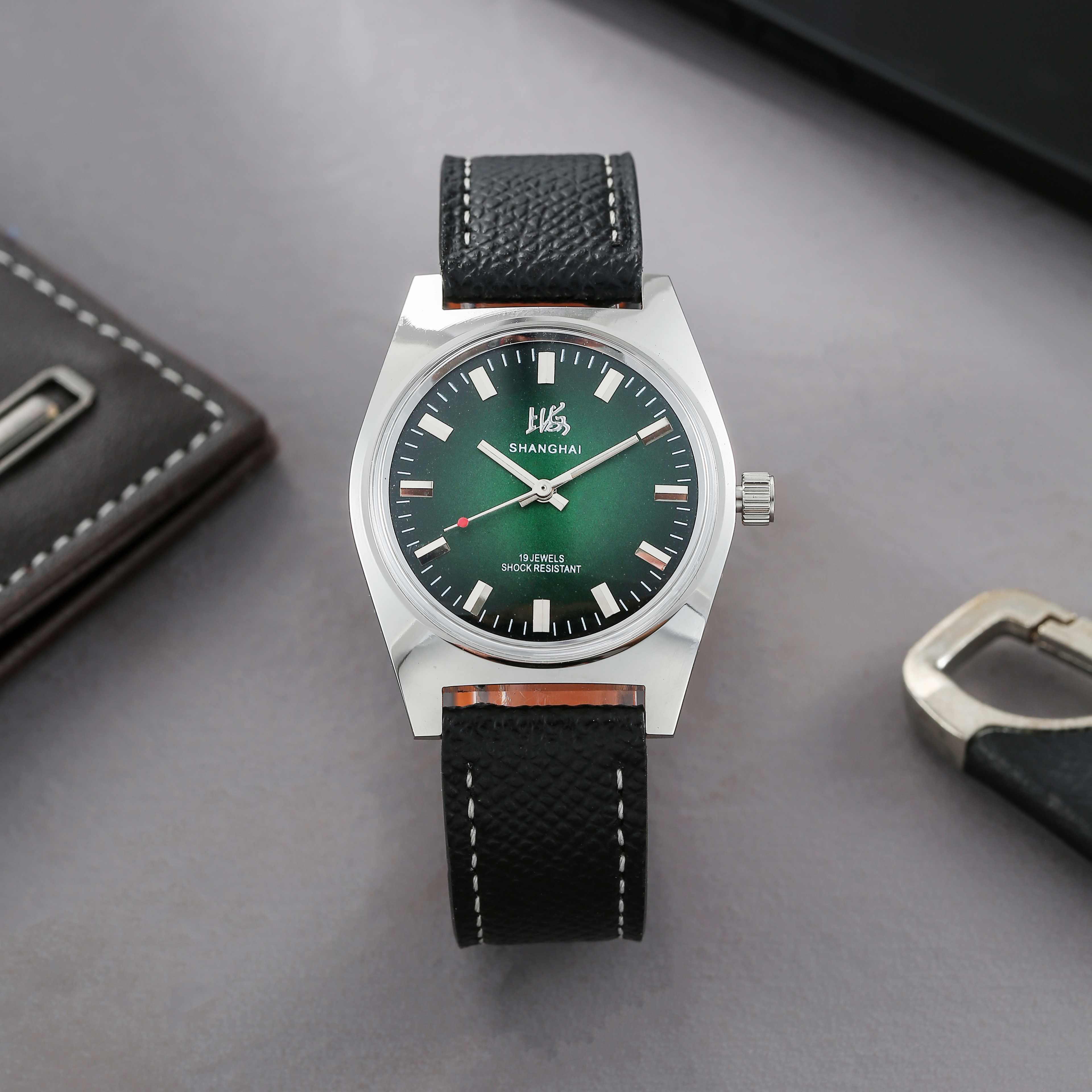 Shanghai 36MM Men's Hand-Wind  - Vintage Fashion Wholesale review and price