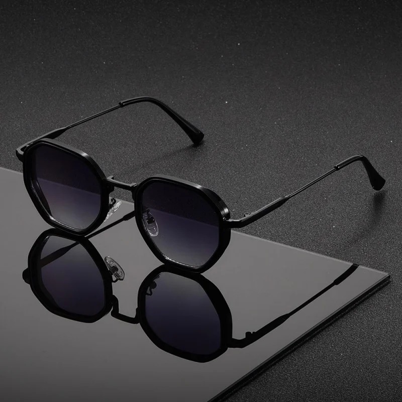 1 Pair Unisex Round Metal Fash - Vintage Fashion Female review and price