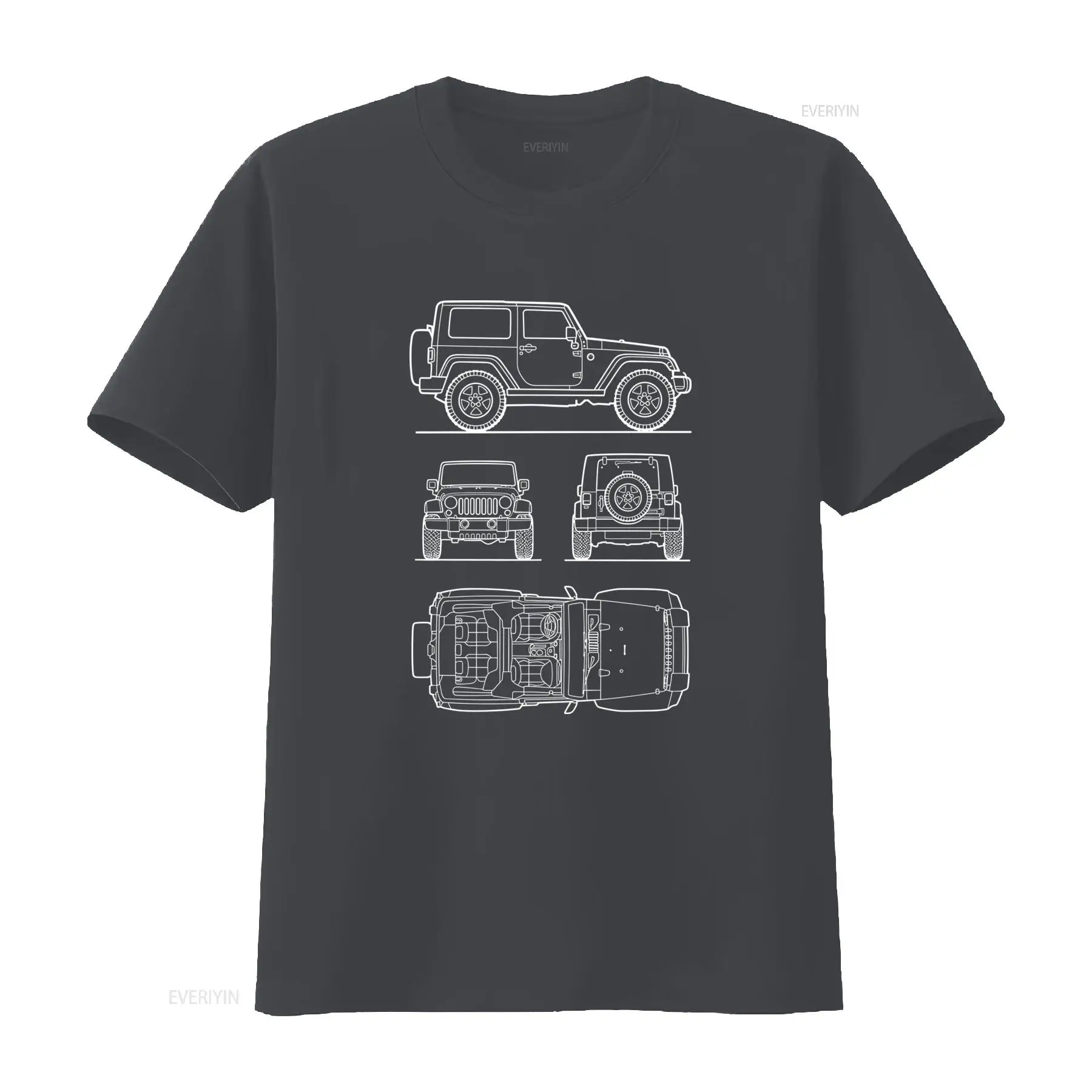 Off Road SUV Rubicon Men's T S - Vintage Fashion Drawings review and price