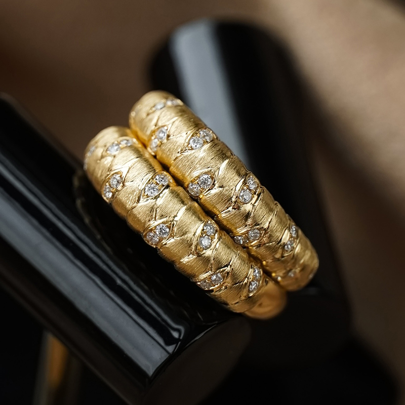 Aazuo Fine Jewelry Real 18K Ye - Vintage Fashion Rings For Women review and price