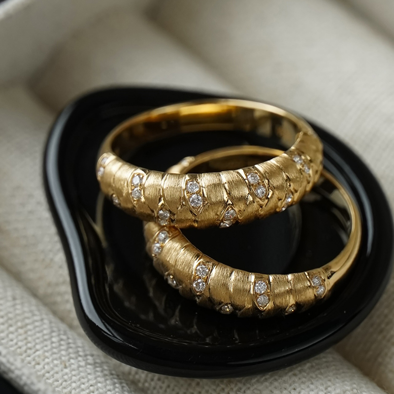 Aazuo Fine Jewelry Real 18K Ye - Vintage Fashion Rings For Women review and price