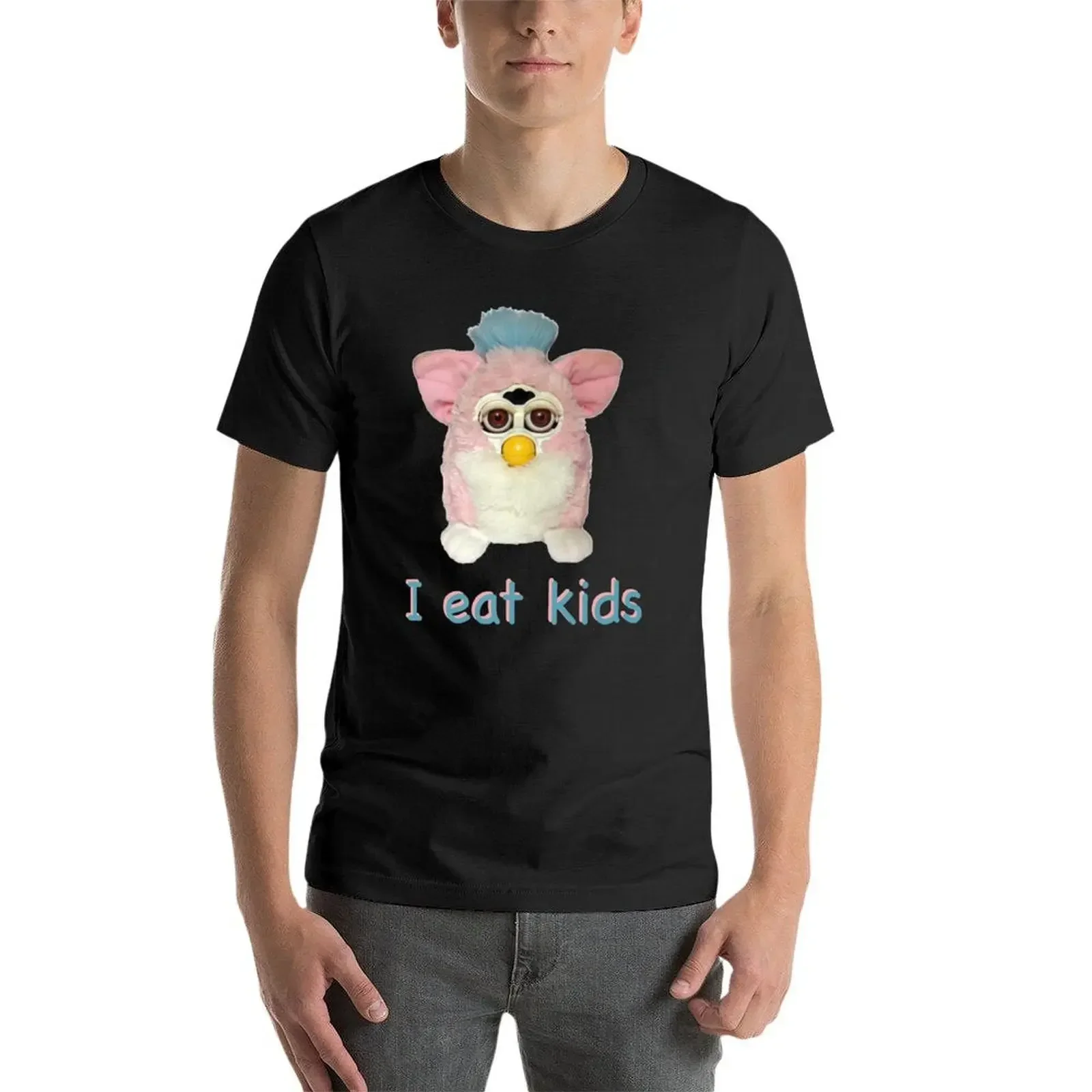 Furby I eat kids T-Shirt graph - Vintage Fashion Archive review and price