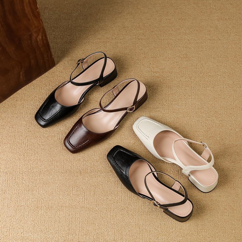 Girseaby 2025 Female Sandals S - Vintage Fashion Female review and price