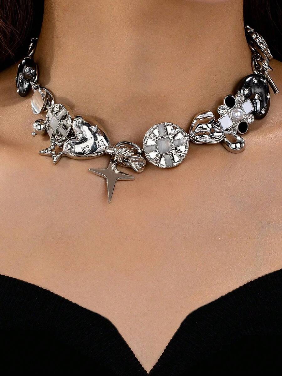 1pc Vintage Punk Rock Vibe Met - Vintage Vibes Fashion review and price