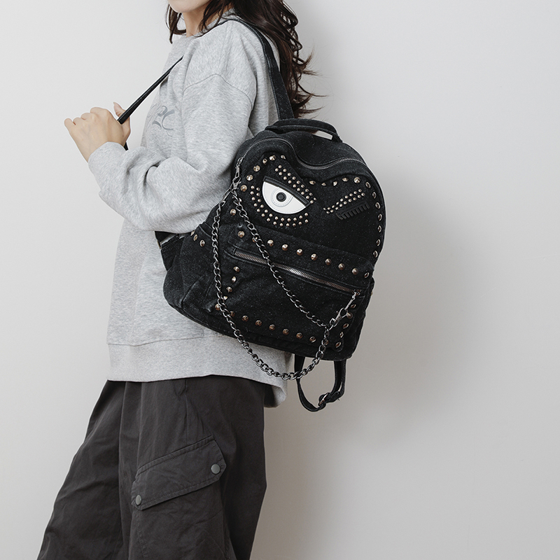 Vintage Denim Rivet Backpack W - Vintage Fashion Patterns review and price