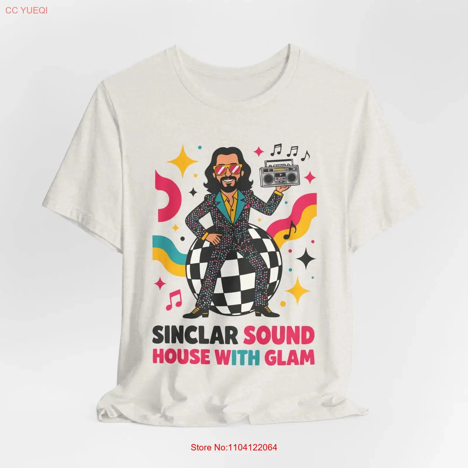 Bob Sinclar Disco Vibes T Shir - Vintage Vibes Fashion review and price