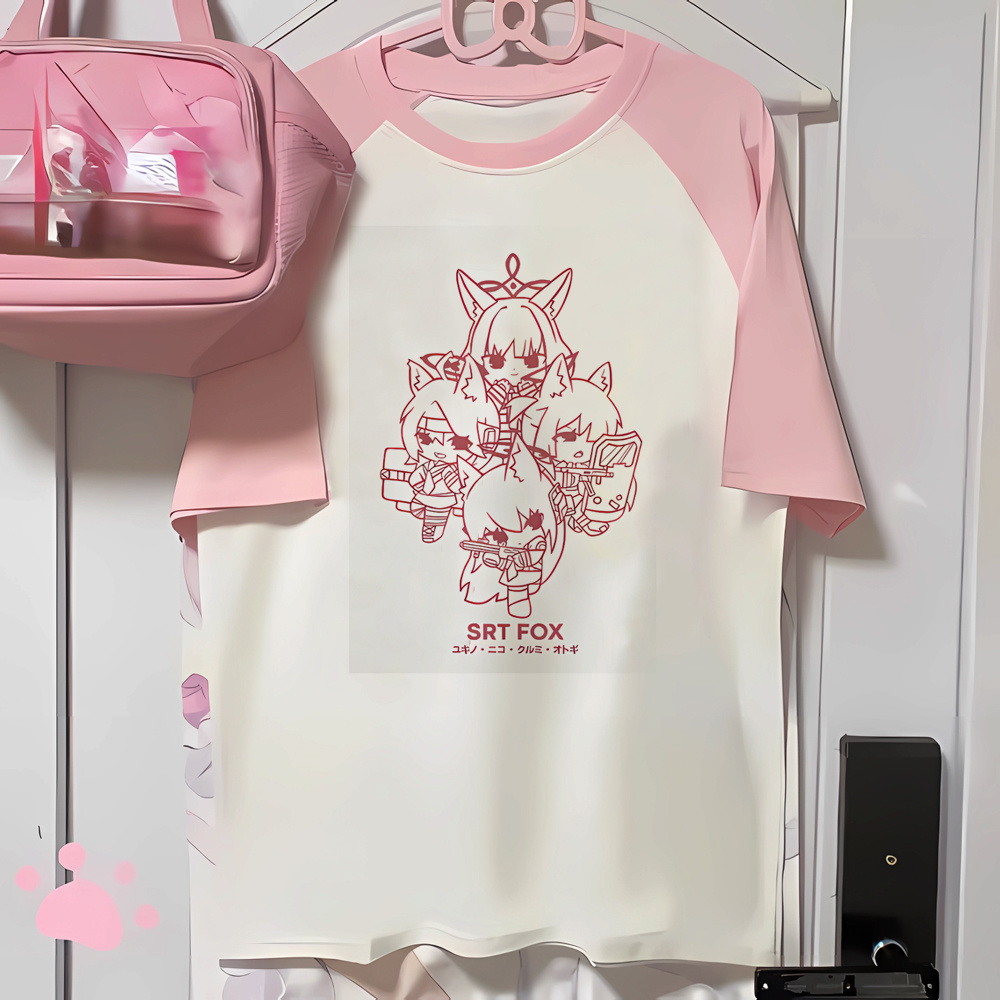 Blue Archive top tees girl vin - Vintage Fashion Archive review and price