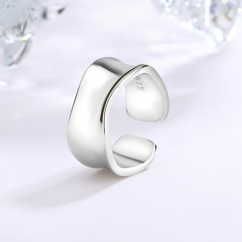 925 Sterling Silver Wide Irreg - Vintage Fashion Wholesale review and price