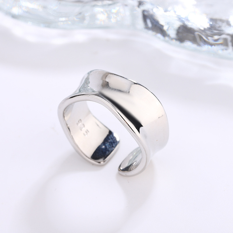 925 Sterling Silver Wide Irreg - Vintage Fashion Wholesale review and price