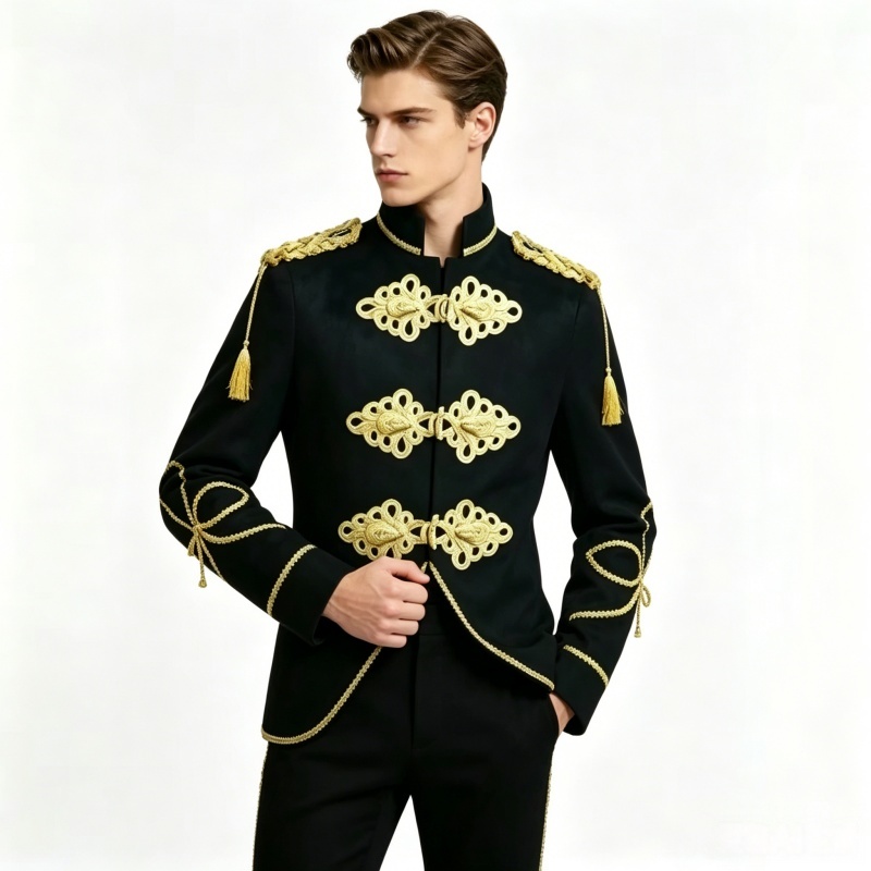 Men's Velvet Jacket Golden Rop - Velvet Blazer Vintage review and price