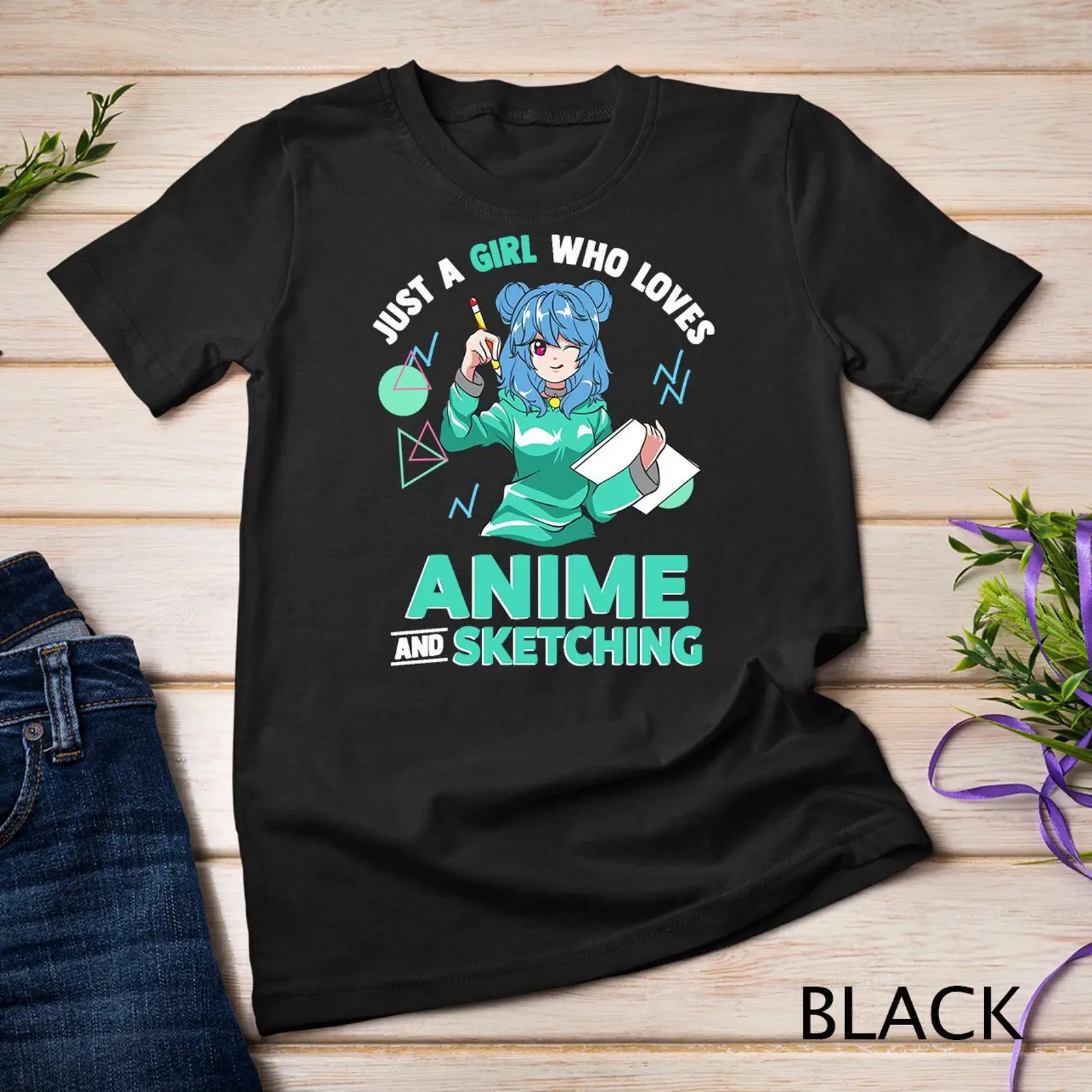 Just A Girl Who Loves Anime an - Vintage Fashion Drawings review and price