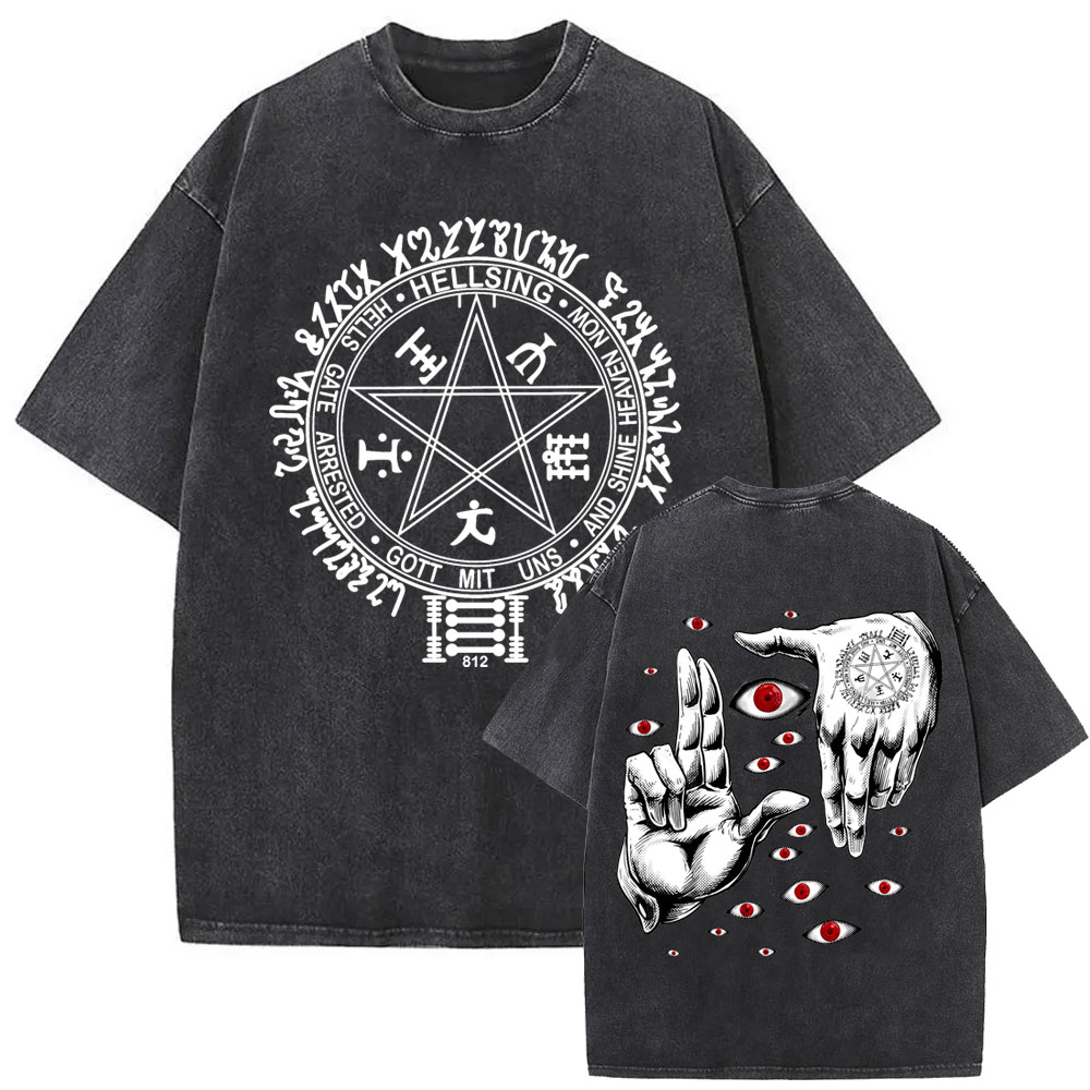 Washed Vintage Anime Hellsing  - Fashion Y Vintage review and price