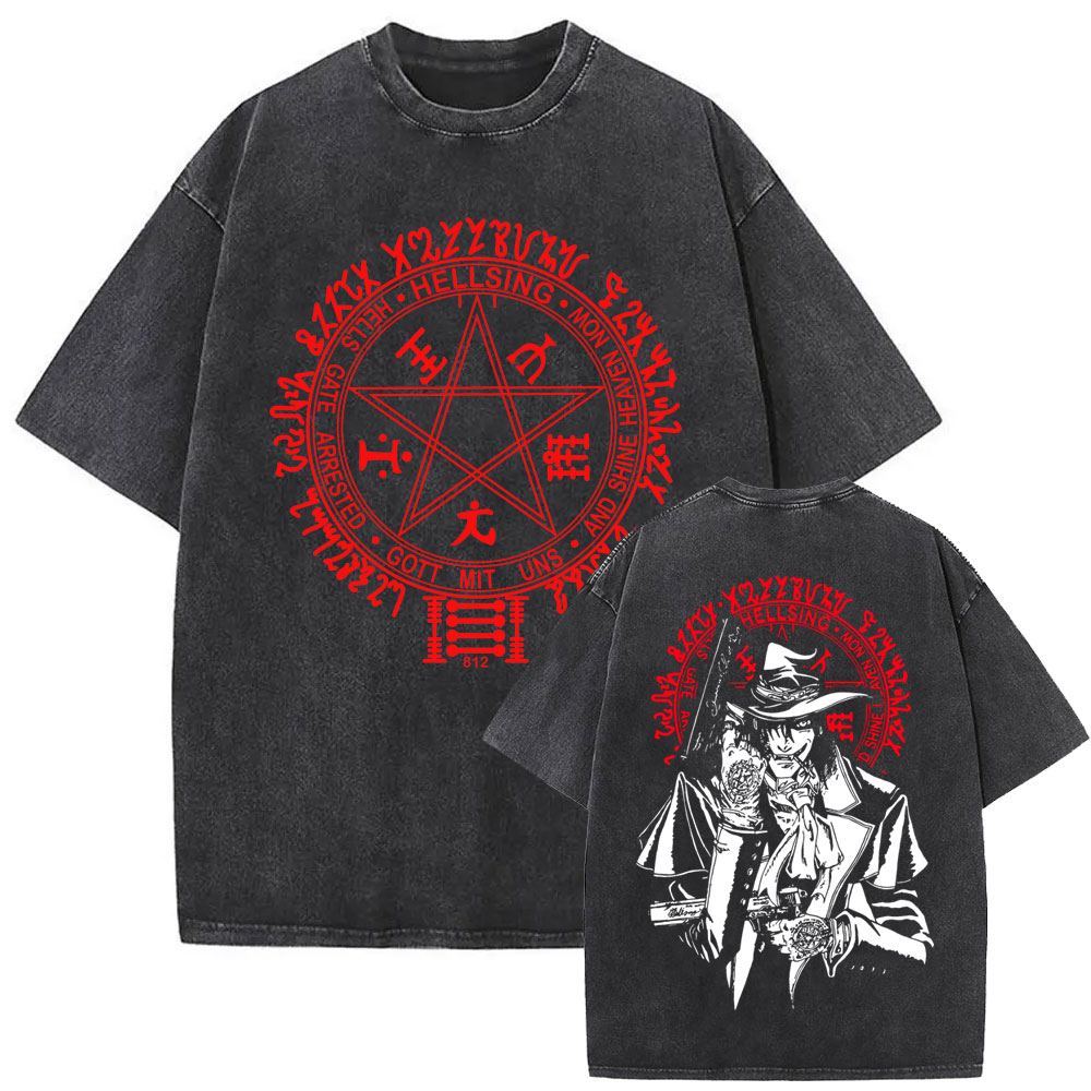 Washed Vintage Anime Hellsing  - Fashion Y Vintage review and price