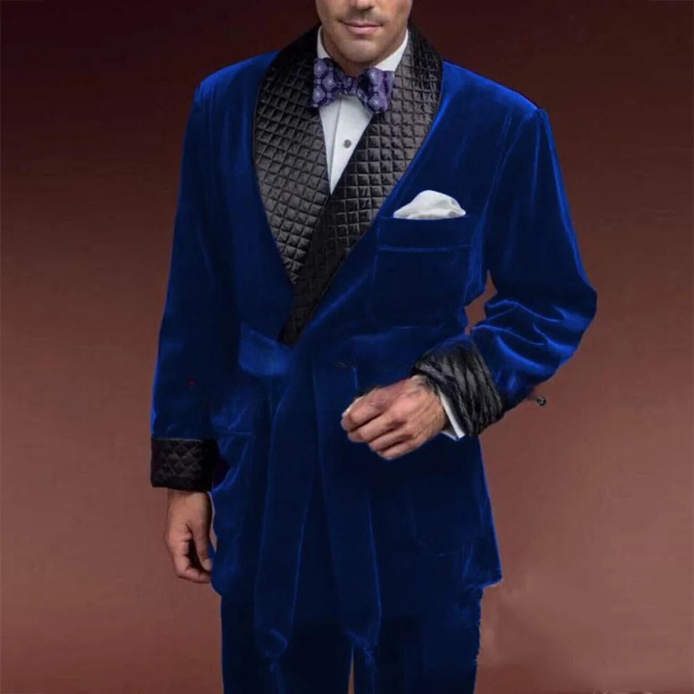 Green Velvet Smoking Suit Jack - Velvet Blazer Vintage review and price