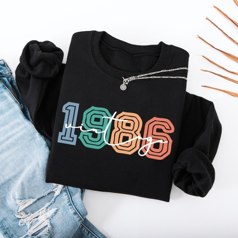 Vintage 1986 40th Birthday Win - Vintage Fashion Retro Outfit review and price
