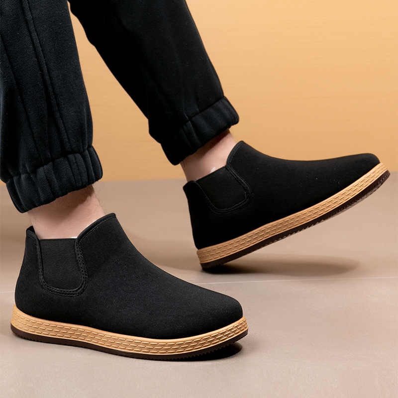 Men's Cotton Shoes Men's Winte - Vintage Fashion For Men review and price
