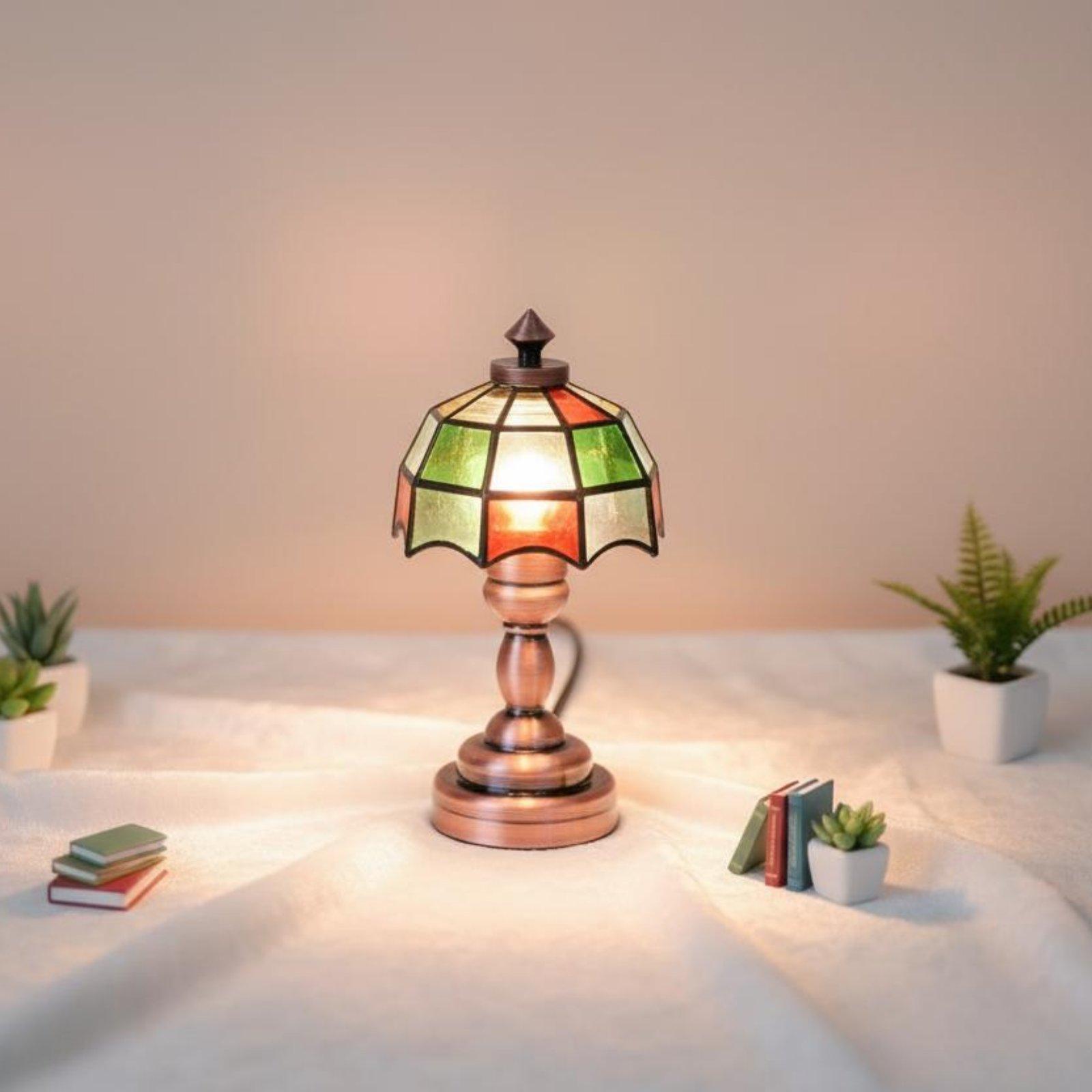 Miniature Lamp Vintage Alloy G - Fashion Y Vintage review and price